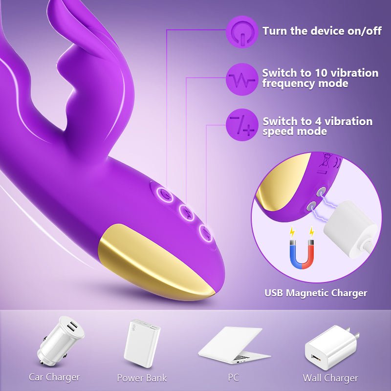 G-Spot and Clitoral Rabbit Vibrator