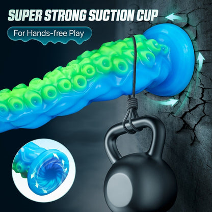 Glow-in-the-Dark Tentacle Dildo