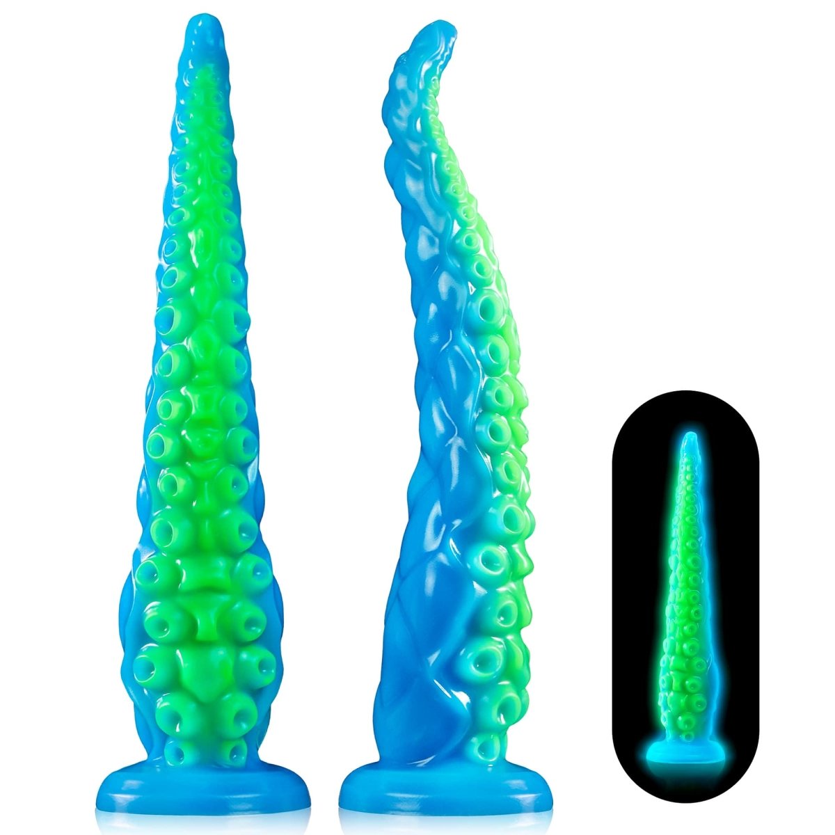 Glow-in-the-Dark Tentacle Dildo