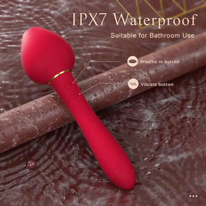 Sucking and Vibrating Clit and G-Spot Vibrator