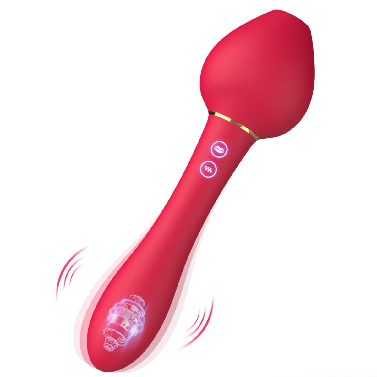 Sucking and Vibrating Clit and G-Spot Vibrator