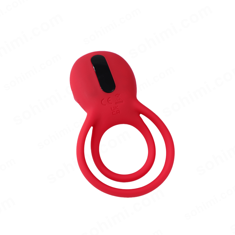 Tongue-Licking Double Penis Ring