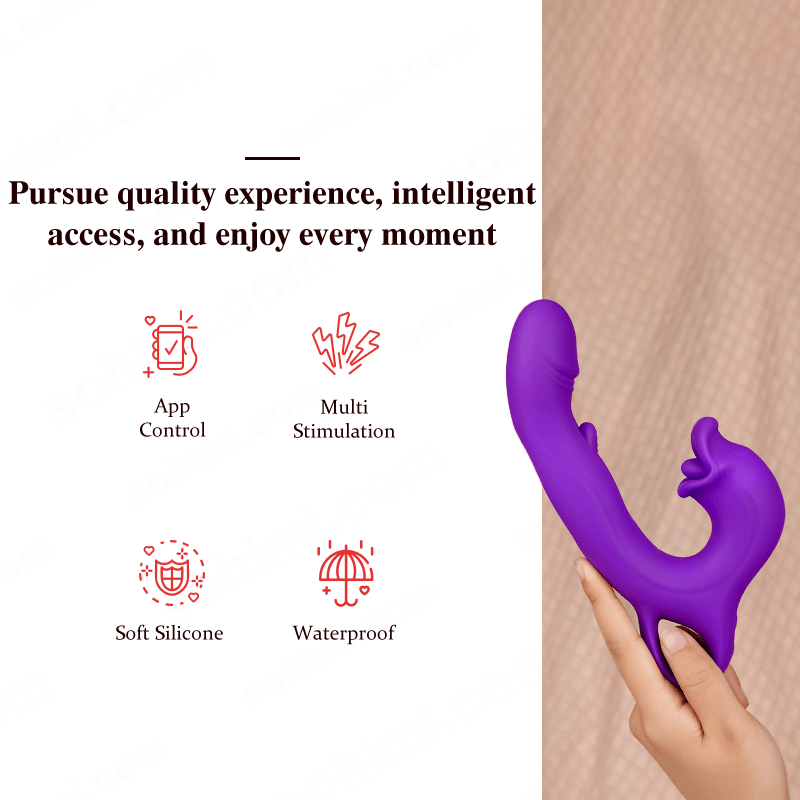 App-Controlled Tongue & Suction Vibrator