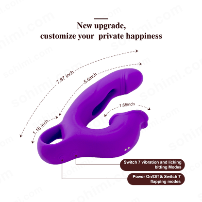 App-Controlled Tongue & Suction Vibrator