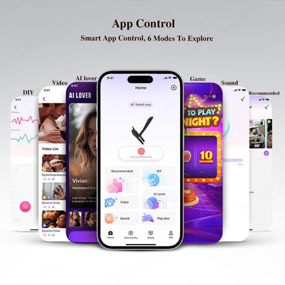 Multi-Function Vibrating Penis Ring