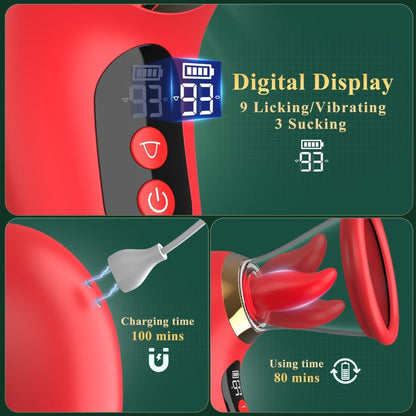 App-Controlled Tongue & Suction Vibrator