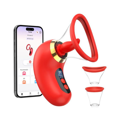 App-Controlled Tongue & Suction Vibrator