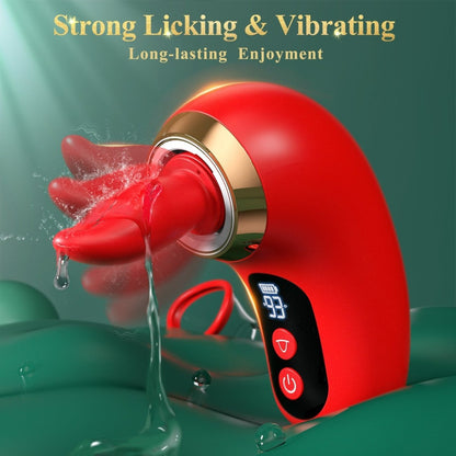 App-Controlled Tongue & Suction Vibrator
