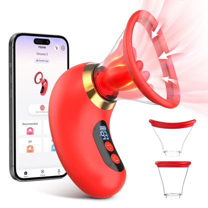 App-Controlled Tongue & Suction Vibrator