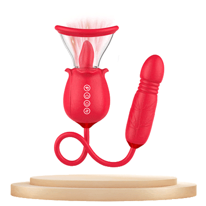 3-in-1 Rose Vibrator
