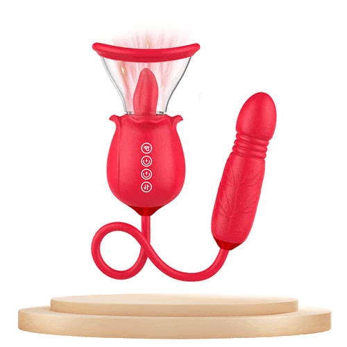 3-in-1 Rose Vibrator