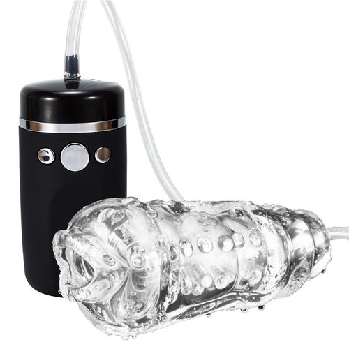 Auto Waterproof Suction and Vibration Male Masturbator