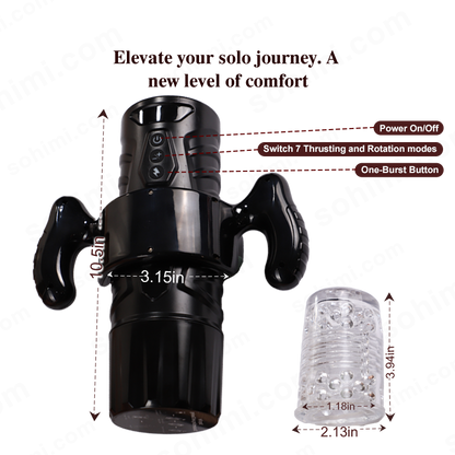 Male Masturbation Cup, Penis Trainer and Silk lube Bundles