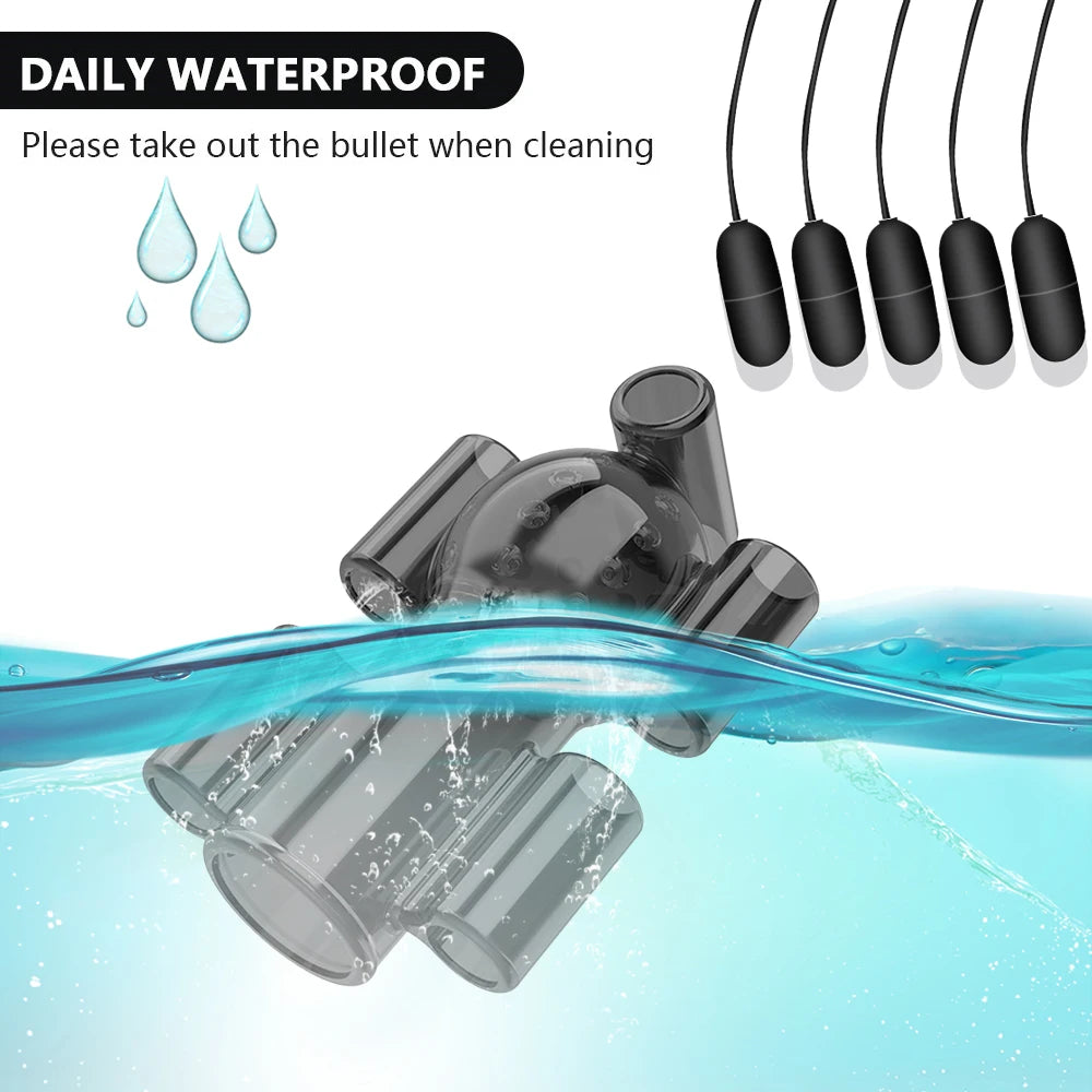 20-Speed Penis Ring Vibrator – Glans Trainer & Delay Ejaculation Toy for Men