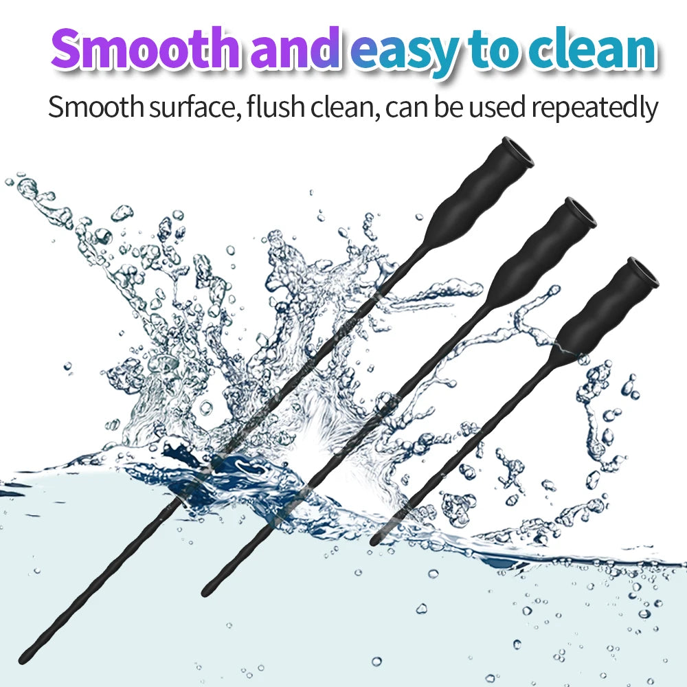 10-Frequency Urethral Vibrator – Penis Plug & Catheter Stimulator for Men