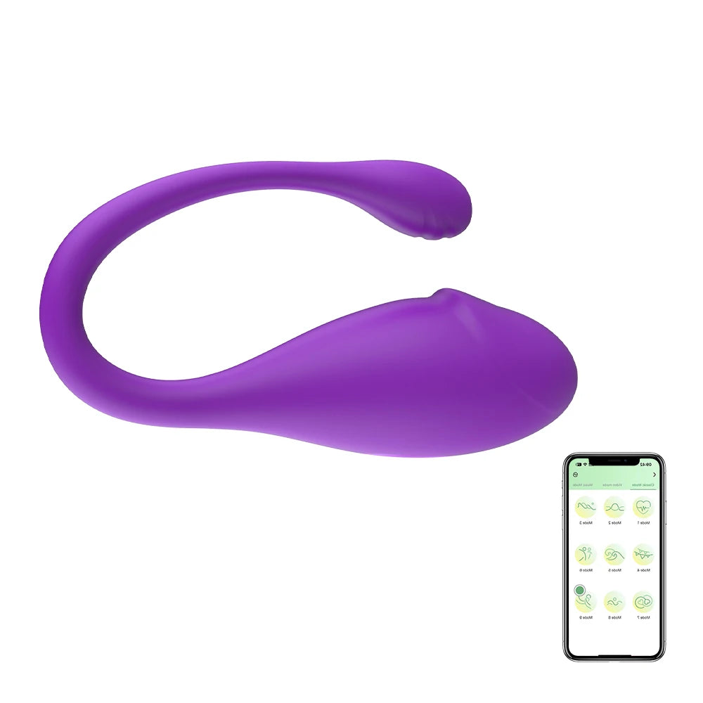 Bluetooth APP Vibrator – Remote Control Egg & G-Spot Massager for Women