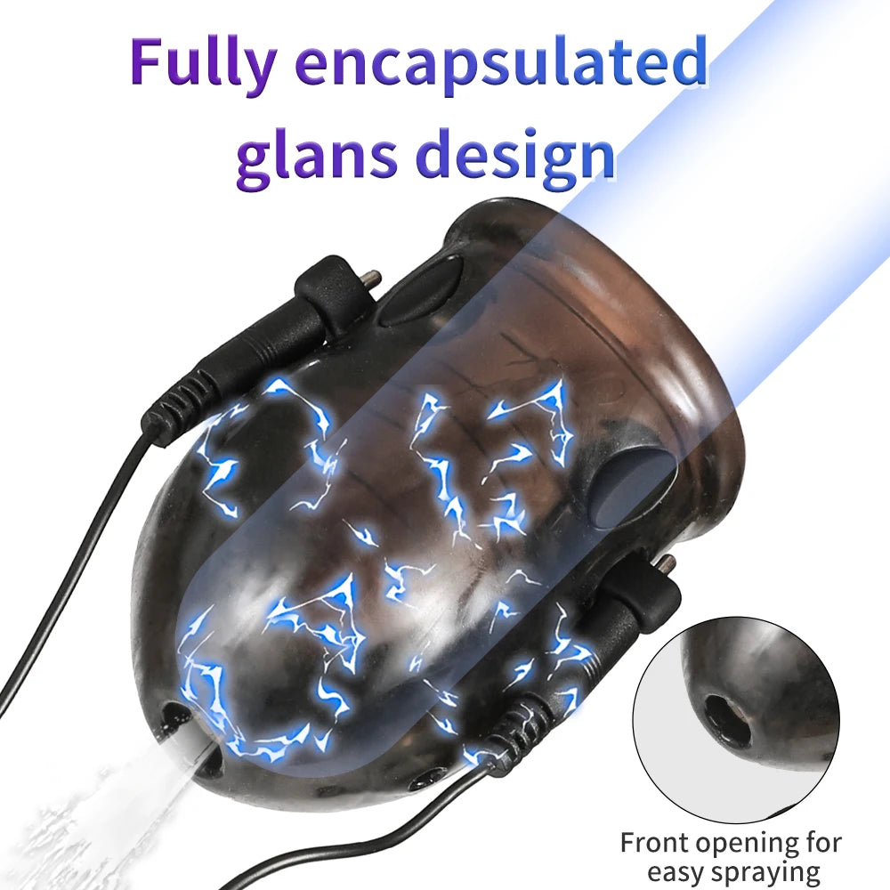 10-Speed Glans Vibrator – Penis Enlargement Trainer & Stimulator for Men