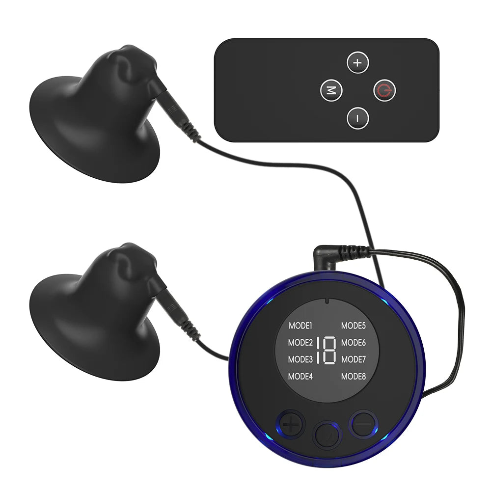 Electric Shock Nipple Clamps – BDSM Clitoris & Labium Clips (18+)