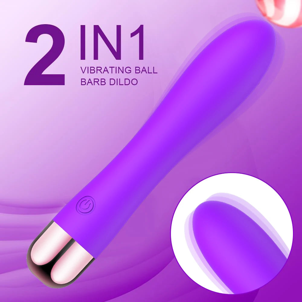 10-Mode Dildo Vibrator – G-Spot & Anal Clit Stimulator for Women (18+)
