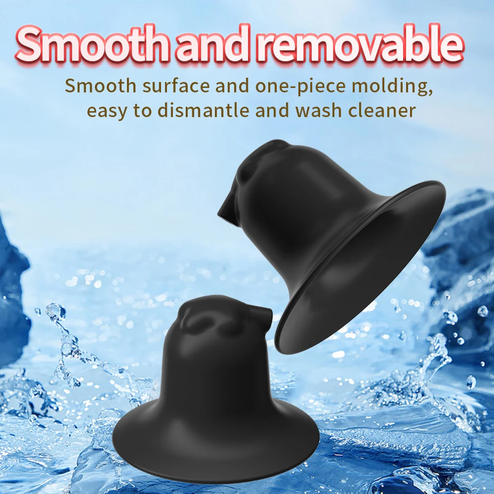 Electric Shock Nipple Clamps – BDSM Bondage Clitoris Clamp for Women (18+)