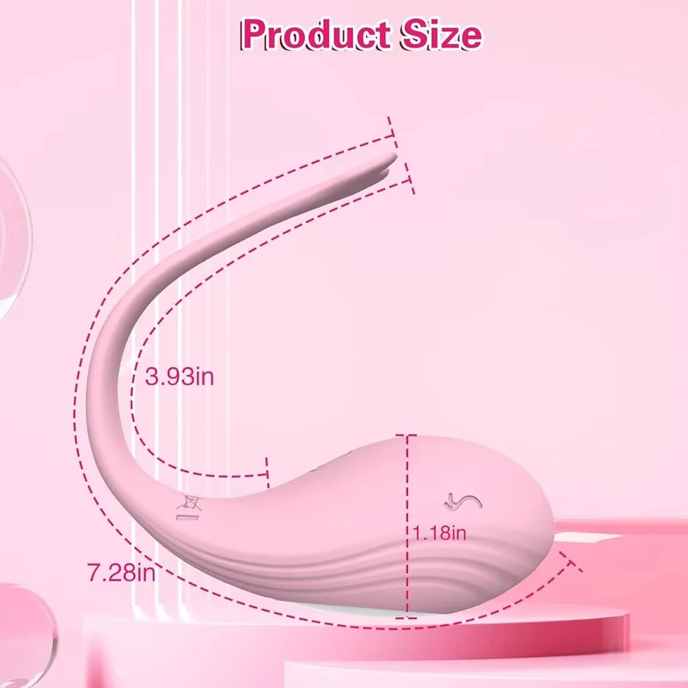 9-Speed APP Vibrating Egg – Wearable G-Spot & Anal Stimulator for Couples