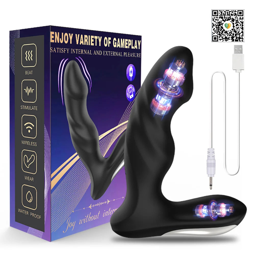 APP-Controlled Anal Vibrator – Prostate Massager & Butt Plug for Men