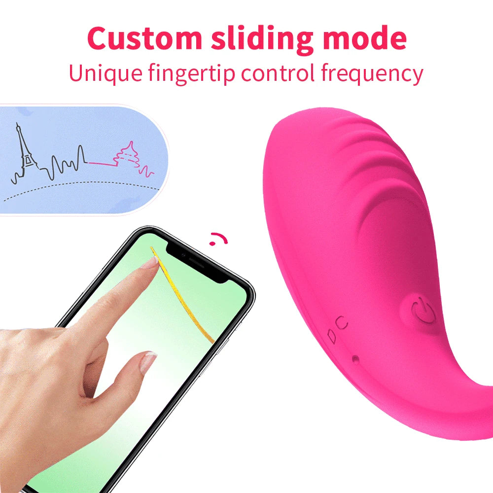 Bluetooth APP Vibrator – Remote Control Egg & G-Spot Massager for Women