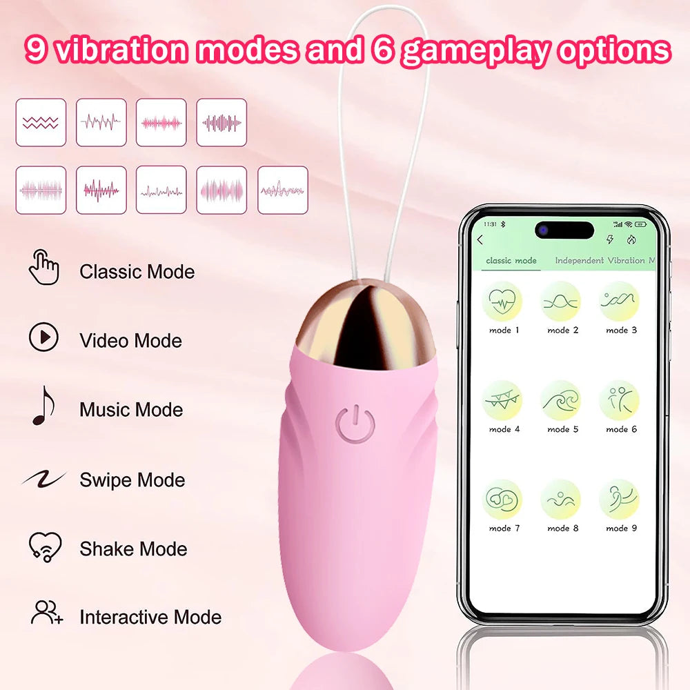 APP Wearable Dildo Vibrator – G-Spot & Anal Vibrating Egg Panties for Women