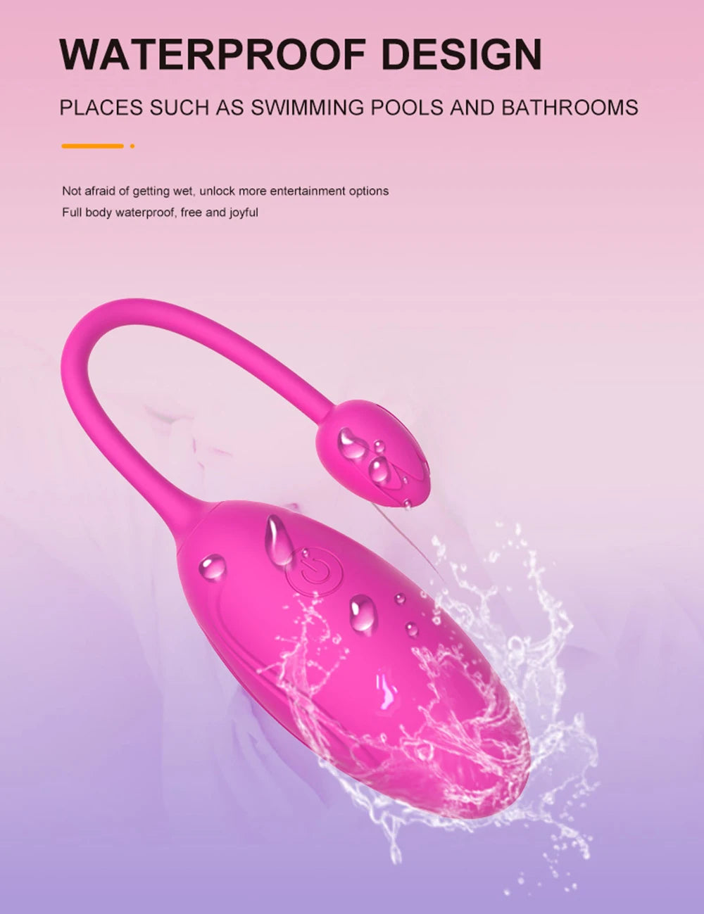 Bluetooth APP Wearable Vibrator – Rotating Kegel Egg & G-Spot Clit Stimulator