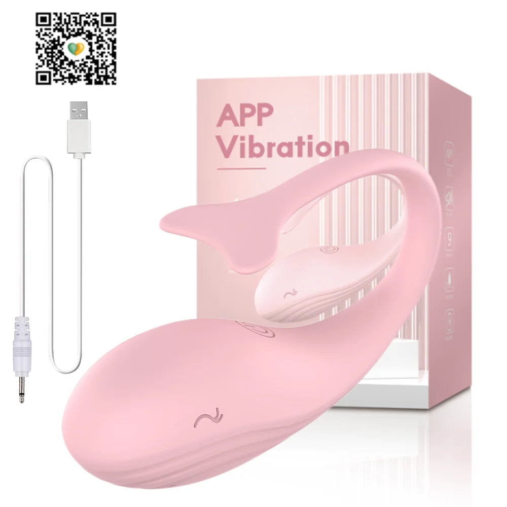 9-Speed APP Vibrating Egg – Wearable G-Spot & Anal Stimulator for Couples