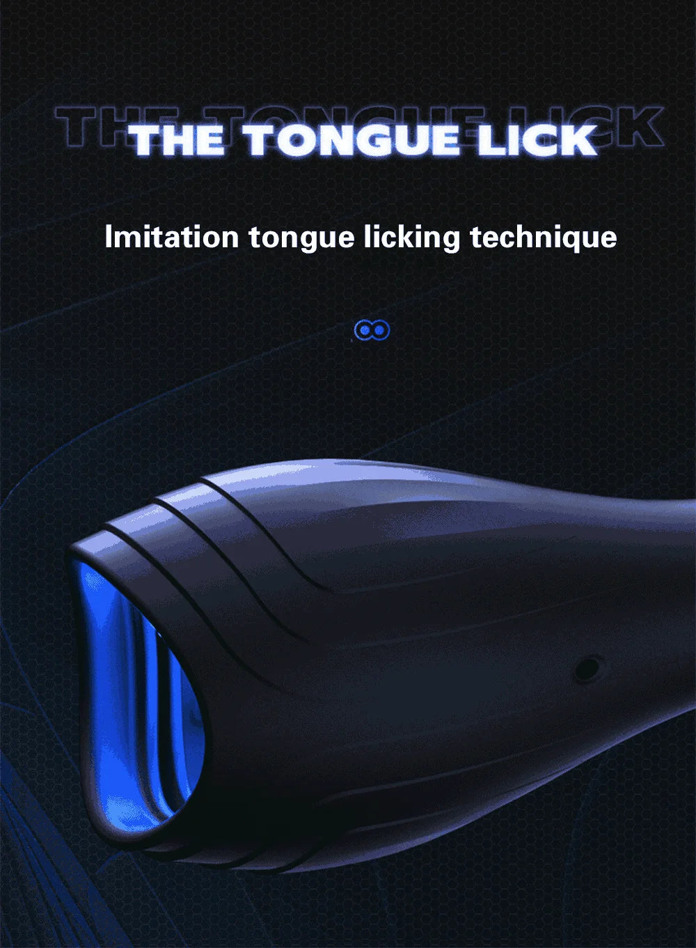 10-Mode Penis Delay Trainer – Oral Climax Glans Massager for Men