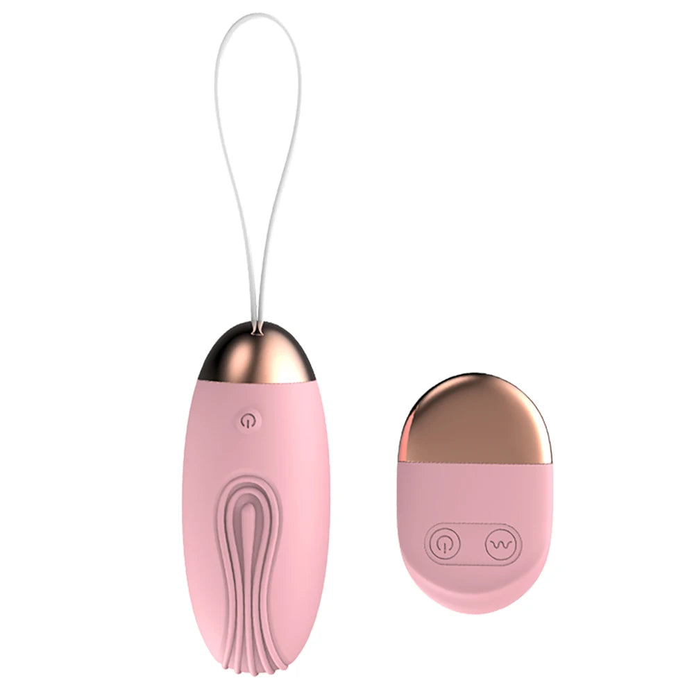 Wireless Remote Control Vibrator – 10-Speed Bullet Egg & Kegel Ball for Women