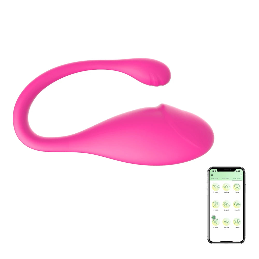 Bluetooth APP Vibrator – Remote Control Egg & G-Spot Massager for Women