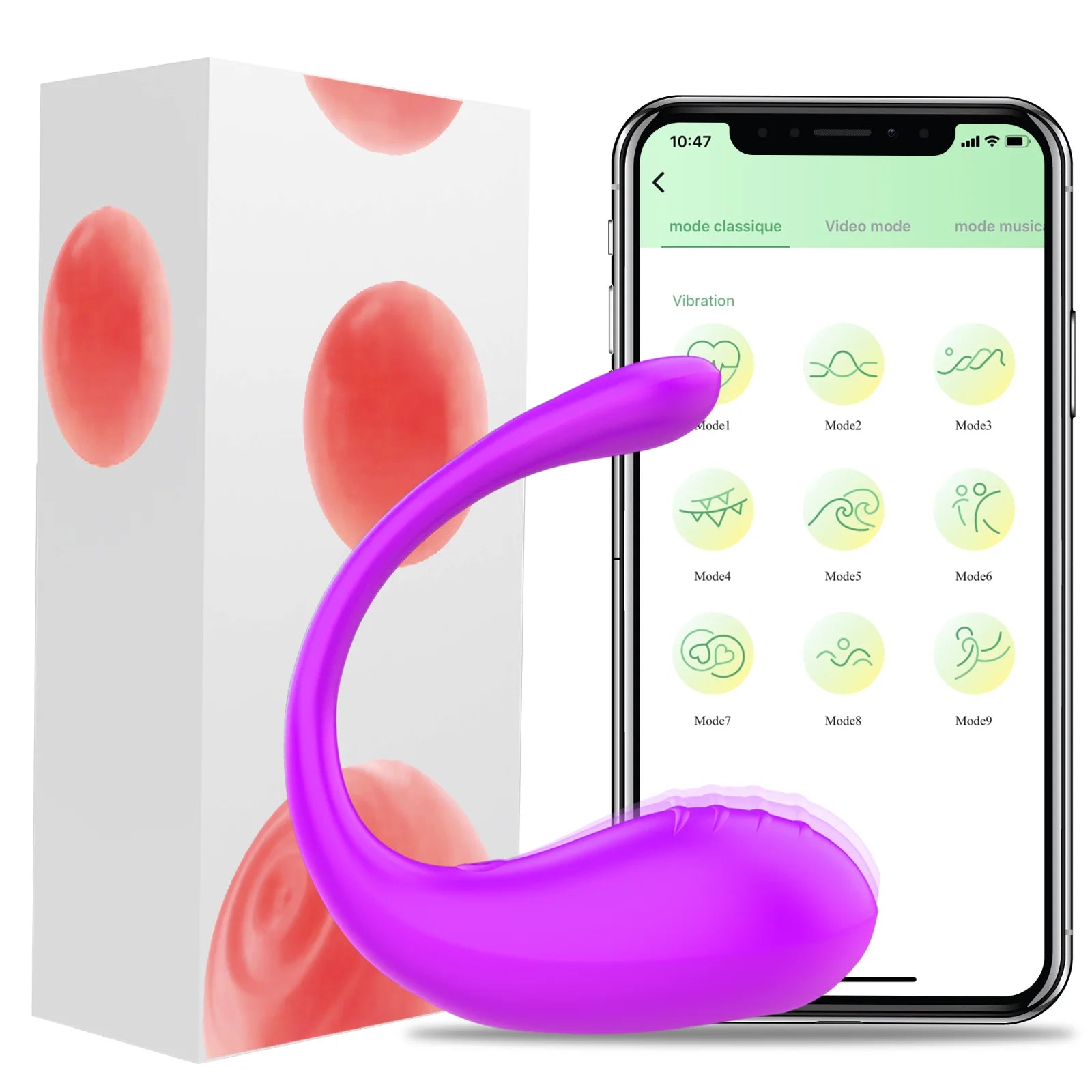 9-Speed APP Vibrating Egg – Wearable G-Spot & Anal Stimulator for Couples