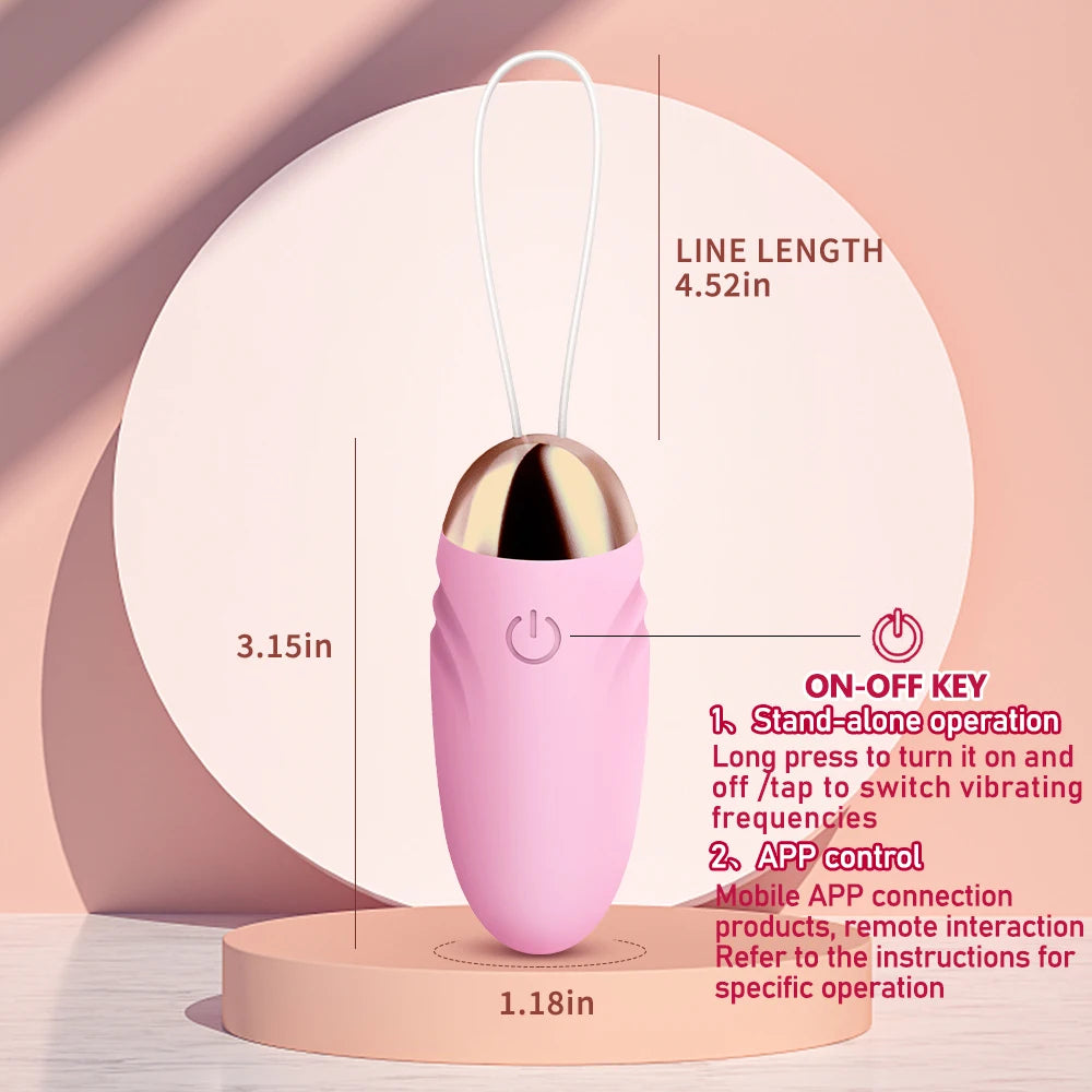 APP Wearable Dildo Vibrator – G-Spot & Anal Vibrating Egg Panties for Women