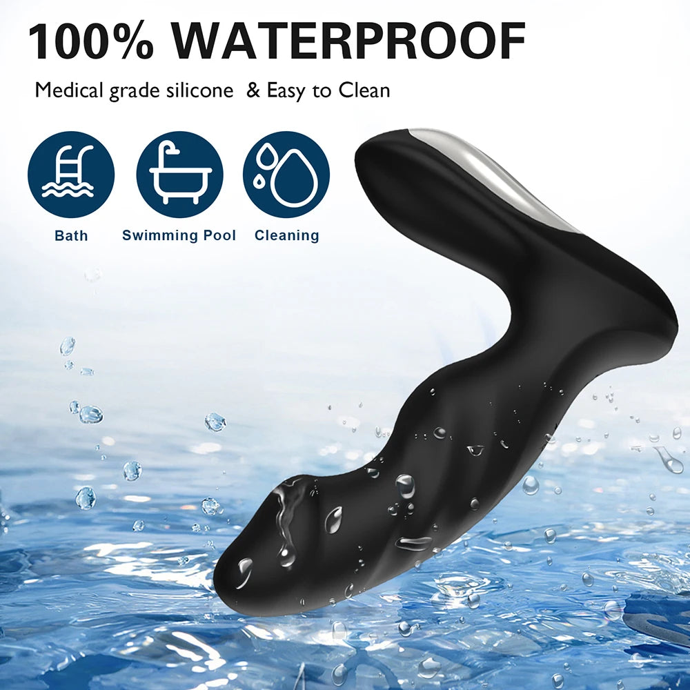 APP-Controlled Anal Vibrator – Prostate Massager & Butt Plug for Men