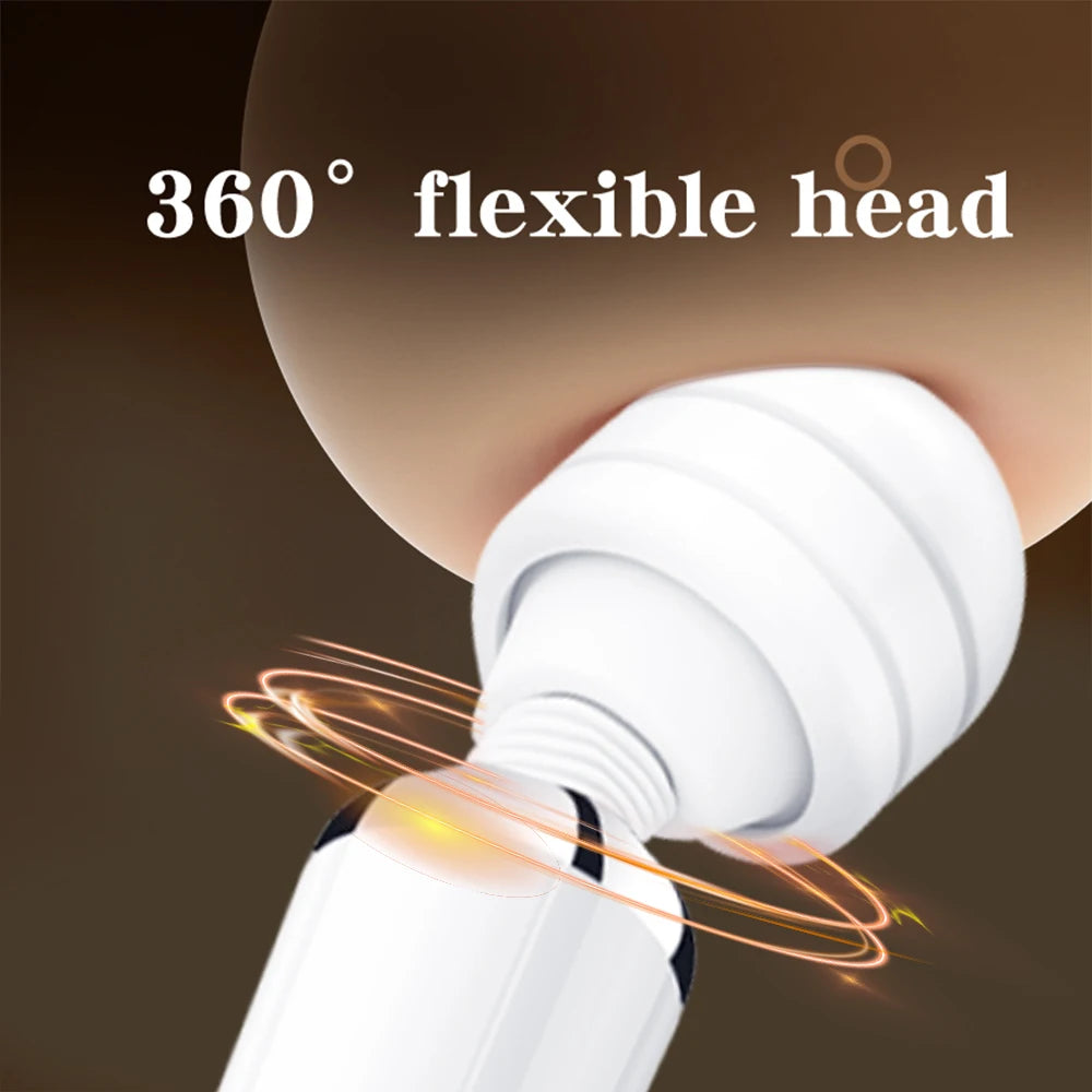 Big Magic Wand Vibrator – G-Spot Dildo & Clit Stimulator AV Toy for Women