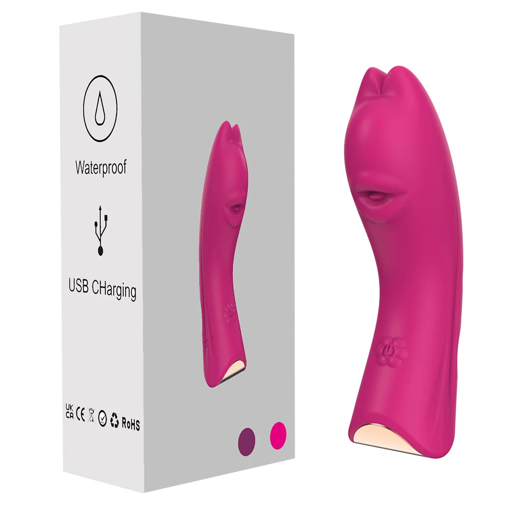 10-Speed G-Spot Finger Vibrator – Clit & Nipple Massager for Couples