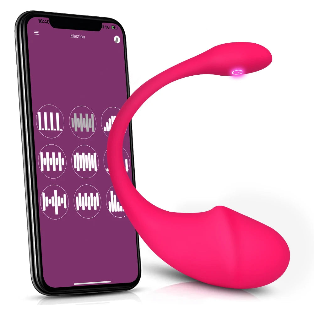 APP & Bluetooth Vibrating Egg – Wireless Remote G-Spot Massager for Women