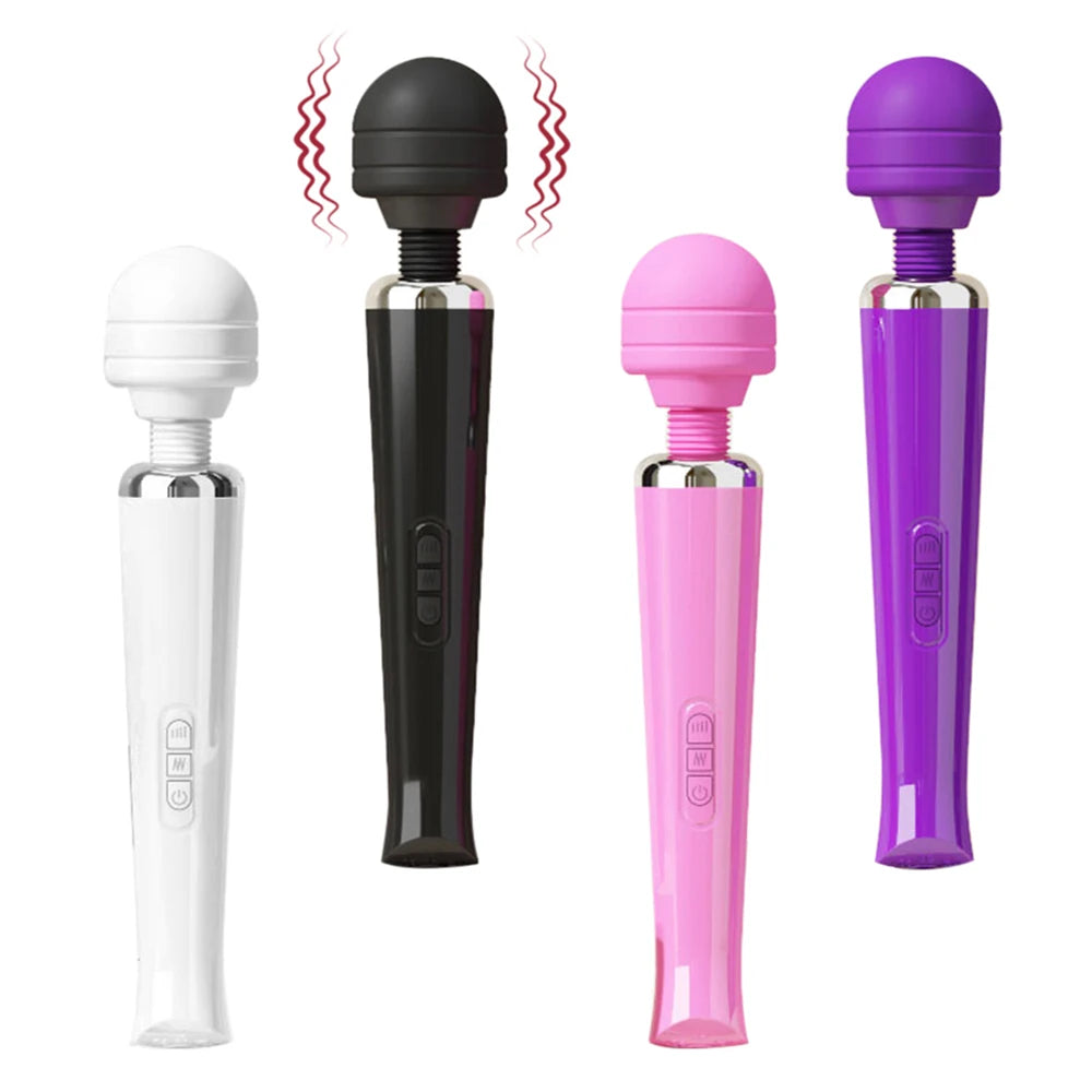 Big Magic Wand Vibrator – G-Spot Dildo & Clit Stimulator AV Toy for Women