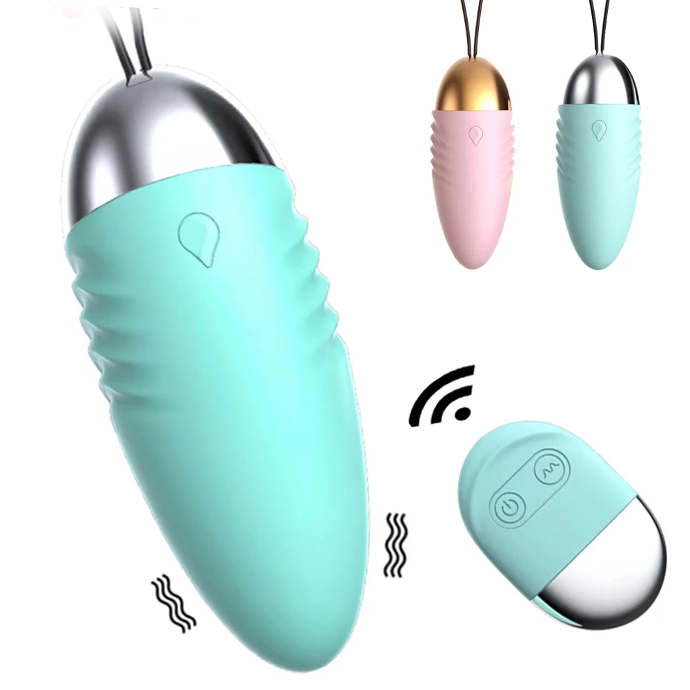Wireless Remote Control Vibrating Egg – Bullet G-Spot Massager for Women