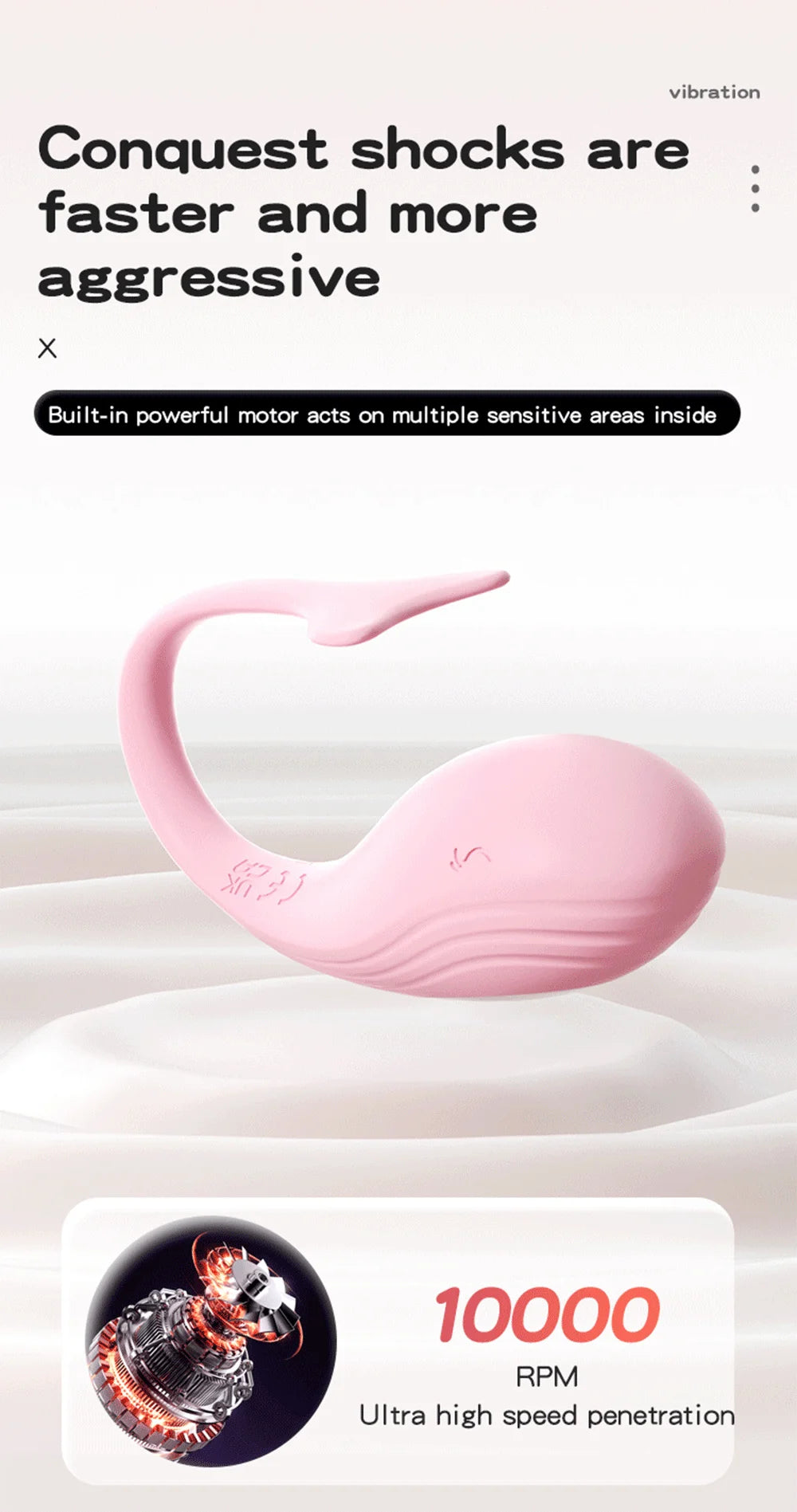9-Speed APP Vibrating Egg – Wearable G-Spot & Anal Stimulator for Couples