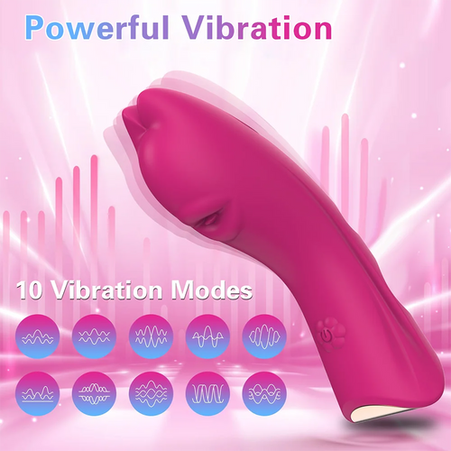 10-Speed G-Spot Finger Vibrator – Clit & Nipple Massager for Couples