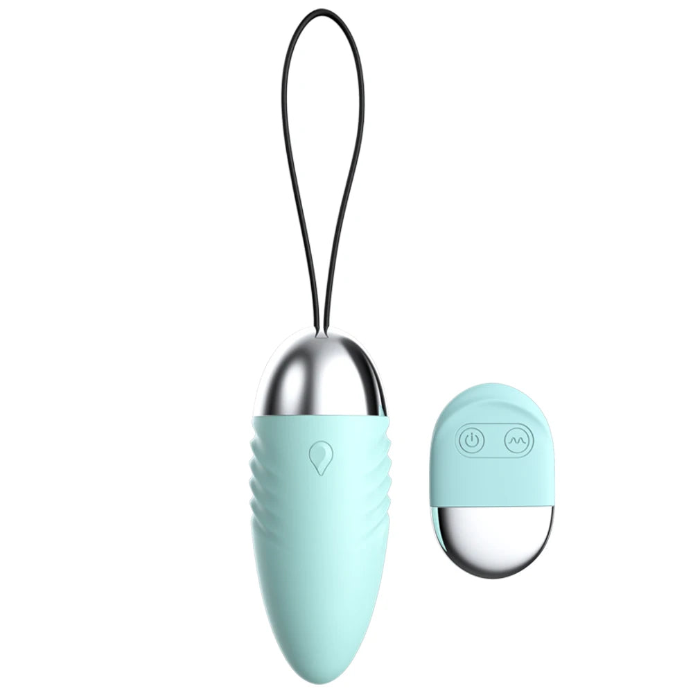 Wireless Remote Control Vibrator – 10-Speed Bullet Egg & Kegel Ball for Women