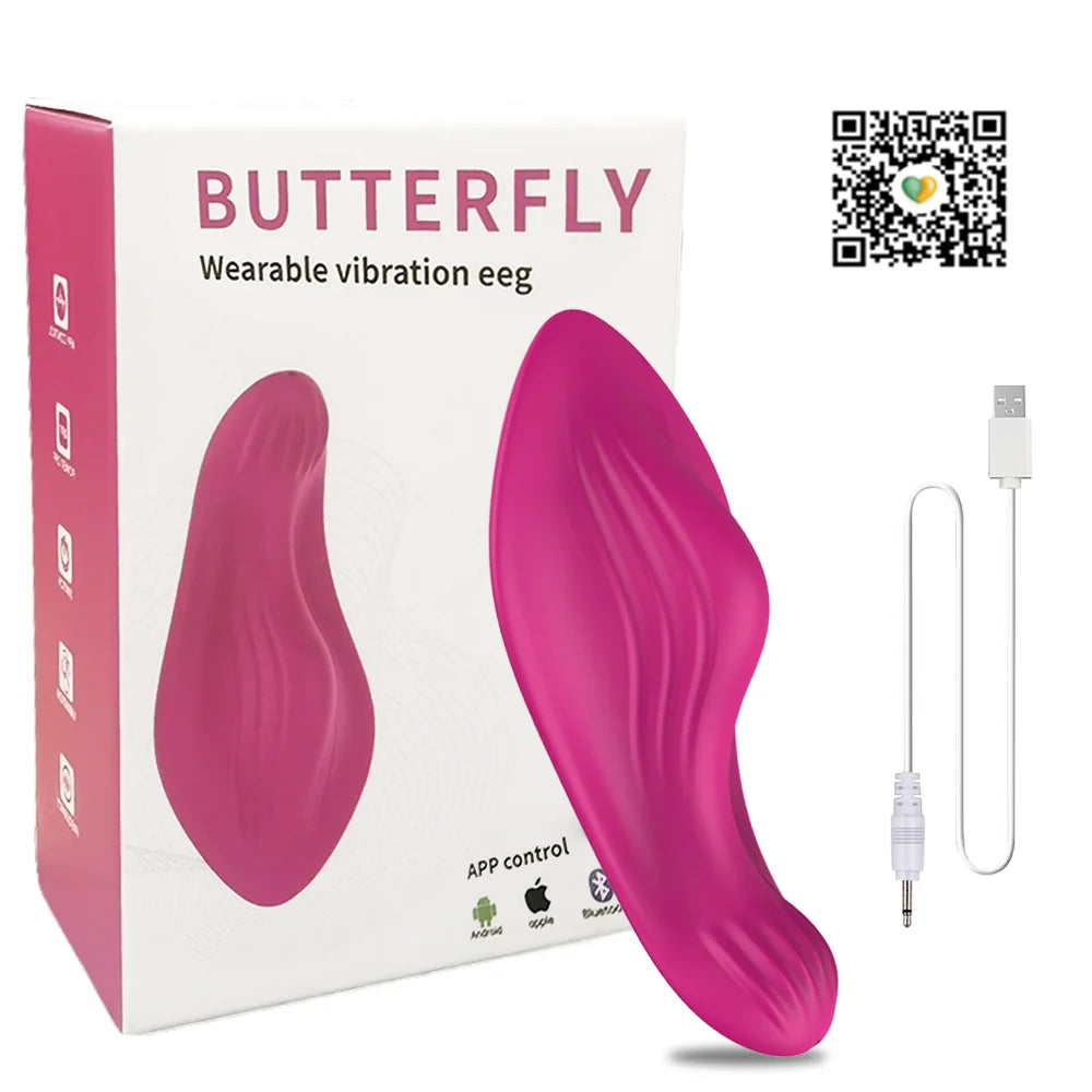 Wearable Bluetooth APP Vibrator – Wireless Remote Control Egg for Couples