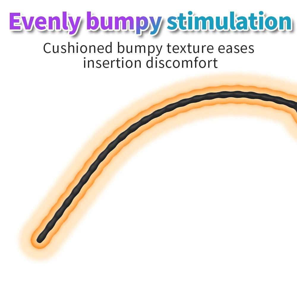 10-Frequency Urethral Vibrator – Penis Plug & Catheter Stimulator for Men