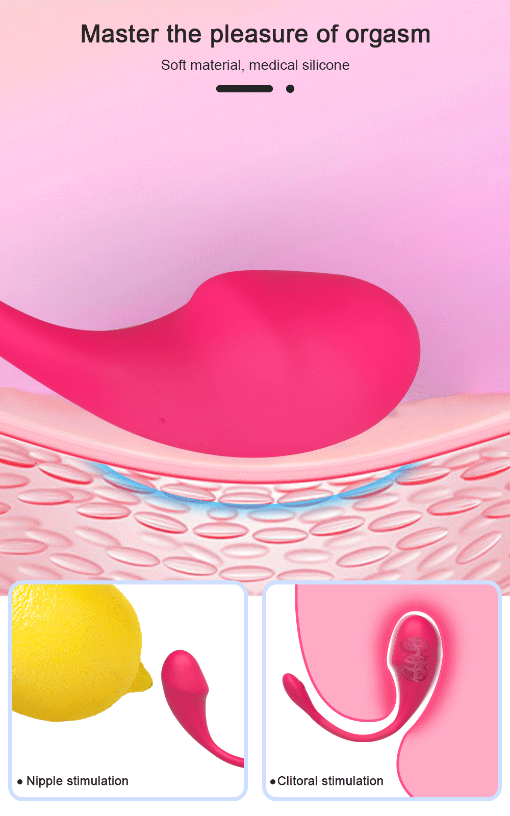 APP & Bluetooth Vibrating Egg – Wireless Remote G-Spot Massager for Women