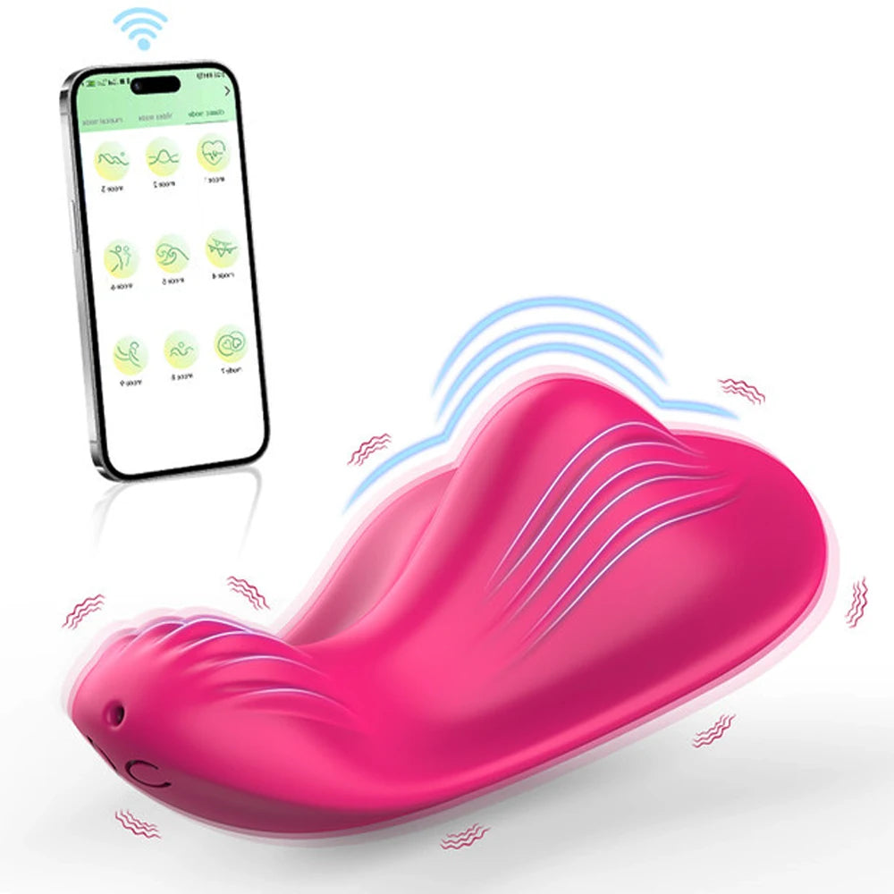 Wearable Bluetooth APP Vibrator – Wireless Remote Control Egg for Couples