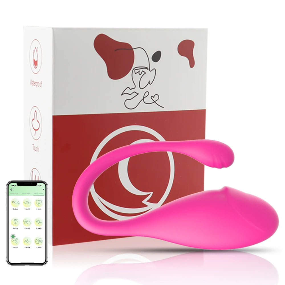 Bluetooth APP Vibrator – Remote Control Egg & G-Spot Massager for Women