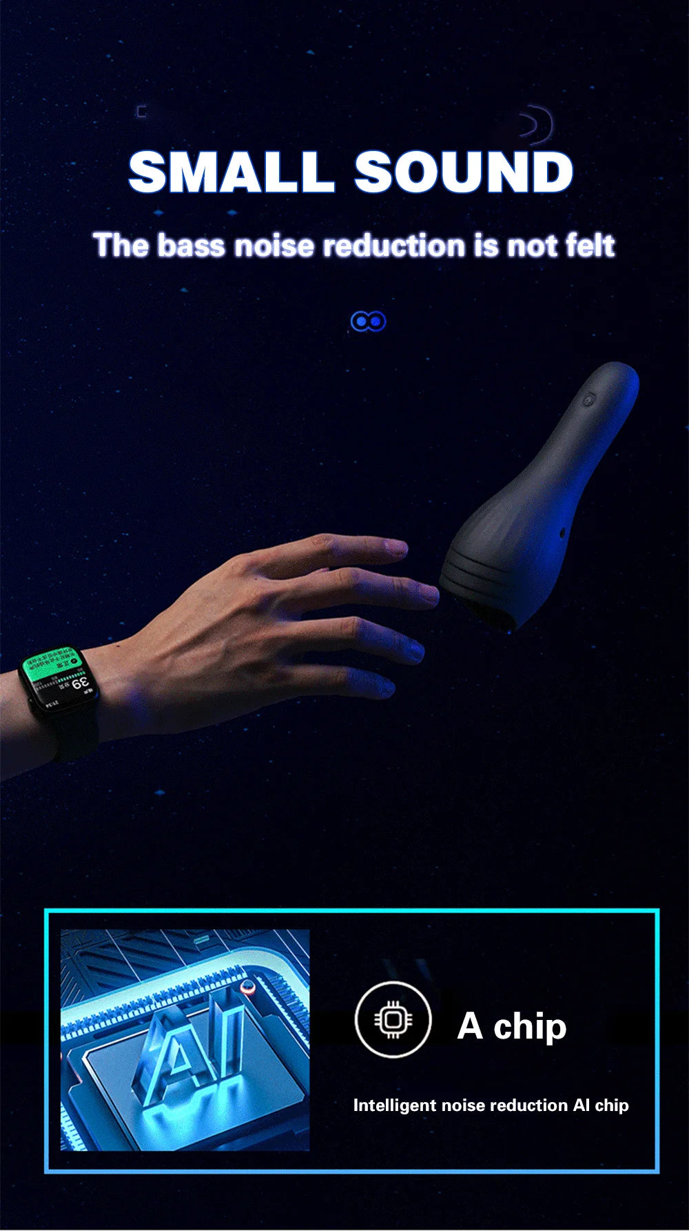 10-Mode Penis Delay Trainer – Oral Climax Glans Massager for Men